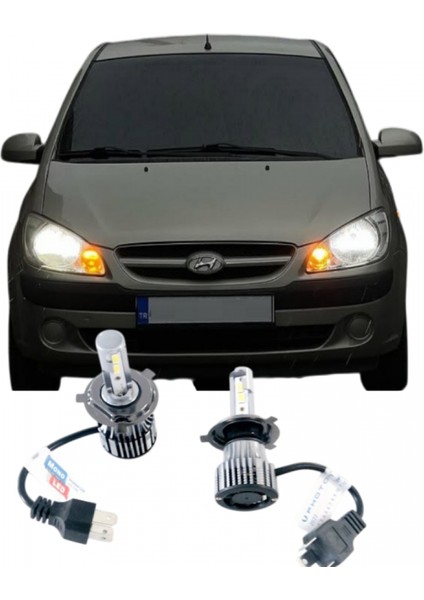 Hyundaı Getz LED Oto Ampulü H4 Photon Mono