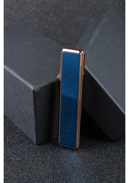 Mavi Şarjlı USB Çakmak SMC401R001