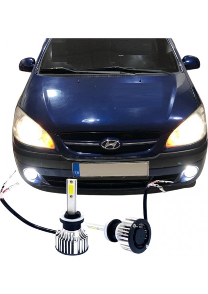 Hyundaı Getz LED Sis Farı Ampulü Photon Duo H27