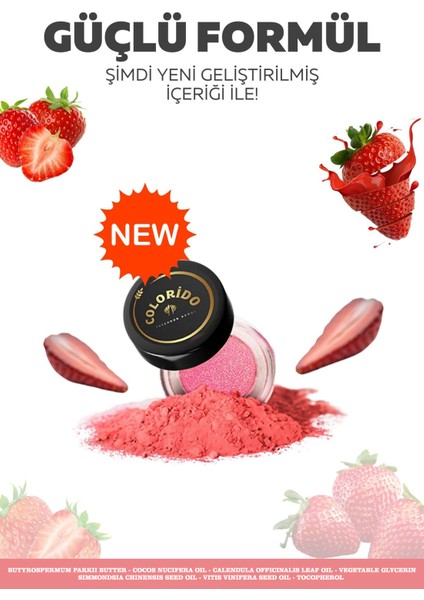 Colorido Bálsamo Rosa Nemlendirici Antioksidan Işıltı Veren E-Vitaminli Krem Balm (Ruj,far,allık) fiyatları