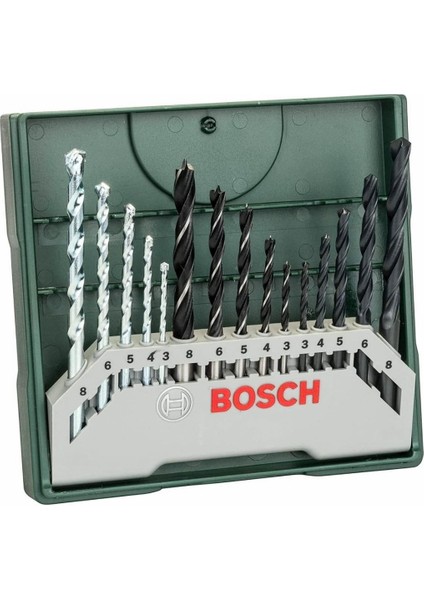 Ixo 7 Nesil 3.6 V Akülü Mini Vidalama ,bosch Mini X-Line 15 Parça Karışık Aksesuar Seti ve Metre