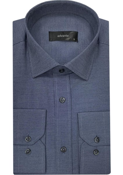 Klasik Uzun Kol Erkek Gömlek 7259