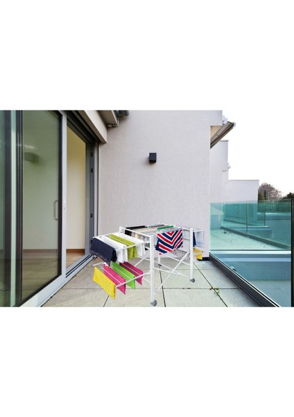 Ayaklı Çamaşır Kurutmalık Askı Beyaz indirimleri