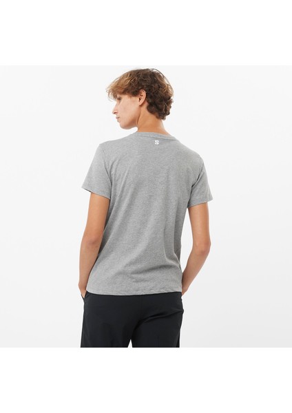 Logo SS Tee W LC2217500 KADIN GRİ Tişört fiyatları