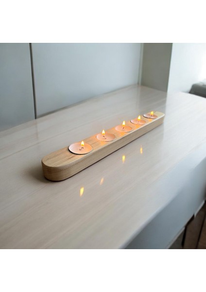Romantik Mumluk 5’li Naturel