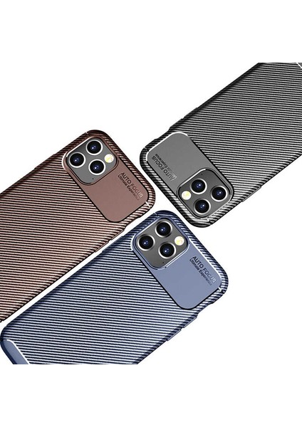 Apple iPhone 12 Uyumlu Ardx Negro Silikon Kapak-Siyah