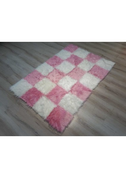 Yamalı Home Style Peluş Post Halı 120X180 cm