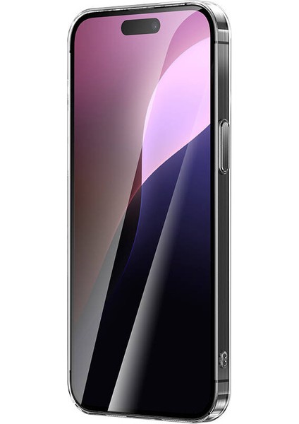Apple iPhone 14 Pro Max Kılıf Magsafe Şarj Özellikli Toz Önleyici Ardx Helo Kapak-Şeffaf