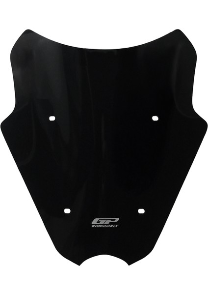 Yamaha Nmax 125 / 155 2025 Uyumlu Kısa Ön Cam Siyah 40 cm