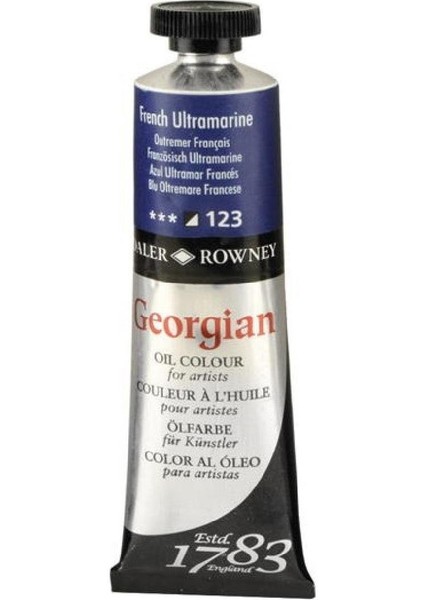Georgian French Ultramarıne 38 ml. Yağlı Boya 123