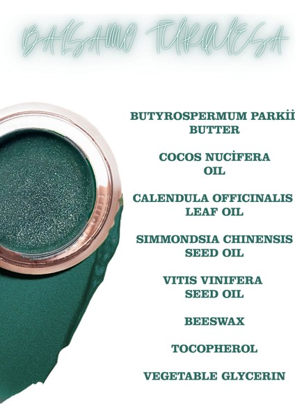 Colorido Bálsamo Turquesa Nemlendirici Antioksidan Işıltı Veren E-Vitaminli Krem Balm(Ruj,far,allık) fırsatları