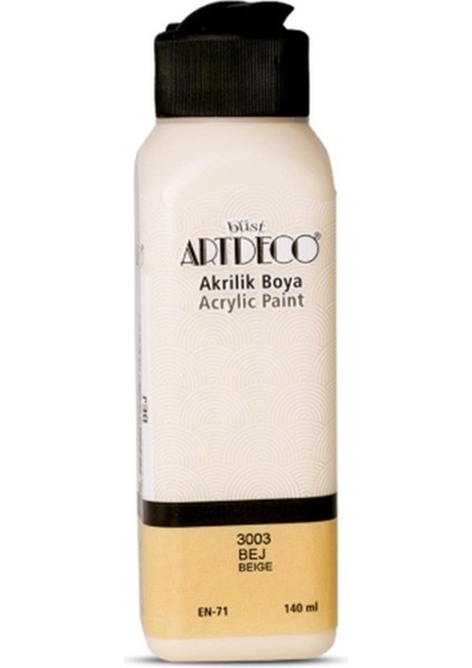 Akrilik Boya 140 ml Bej - 4 Adet