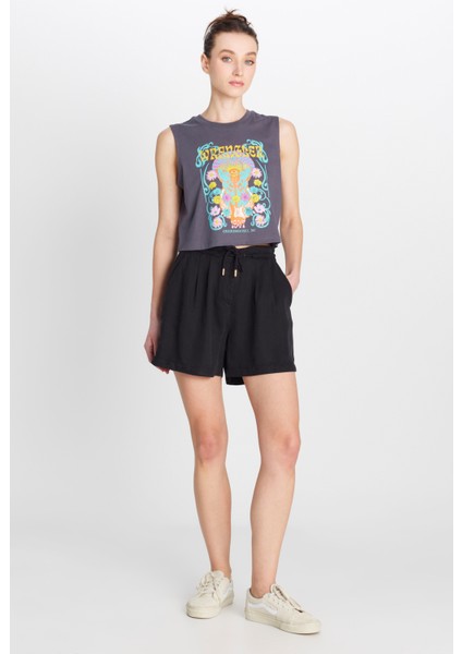 %100 Pamuk Regular Fit Normal Kesim Bisiklet Yaka Soluk Siyah Tişört modelleri