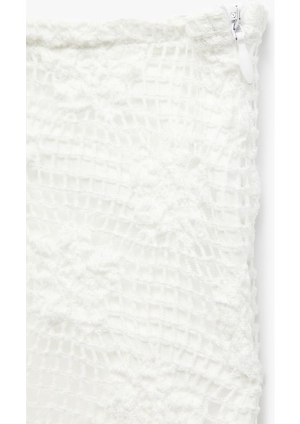 Yüksek Bel Jakarlı Midi Kalem Etek modelleri