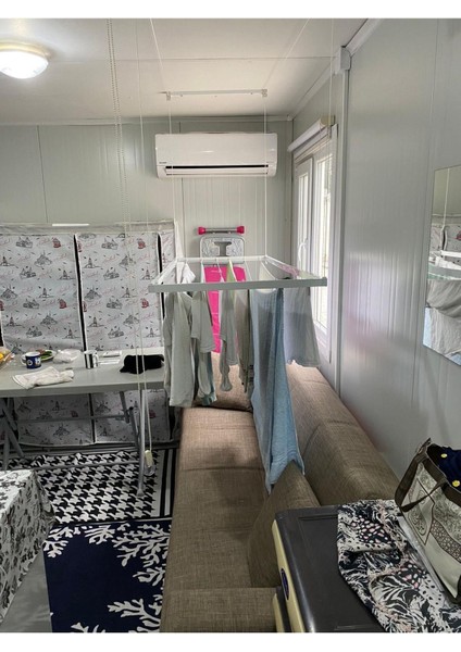 Tavana Montajlı Çamaşır Kurutmalığı 70*220 cm