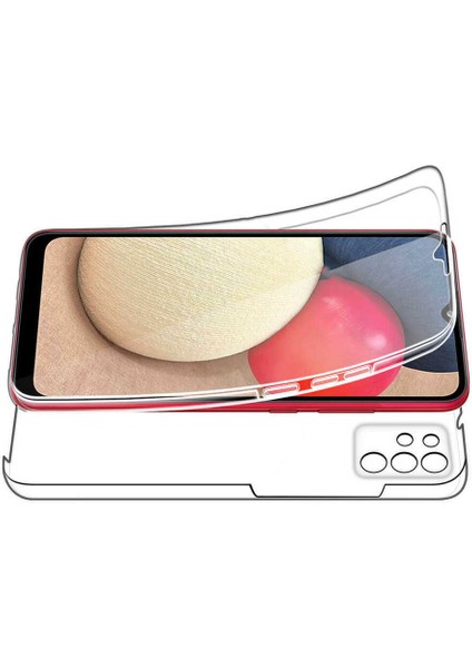 Samsung Galaxy A72 Kılıf Akav Enjoy Kapak-Renksiz