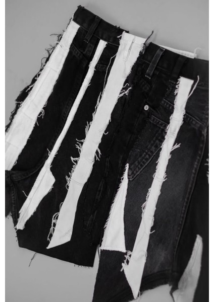 Melısa Mınca Etek, Özel Tasarım Mini Etek, Geri Dönüştürülmüş Mini Etek, Ünisex Mini Etek, After Parti Kıyafeti fırsatları