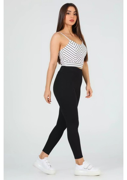 Kadın Yüksek Bel Likralı Tayt P-00006408 fırsatları