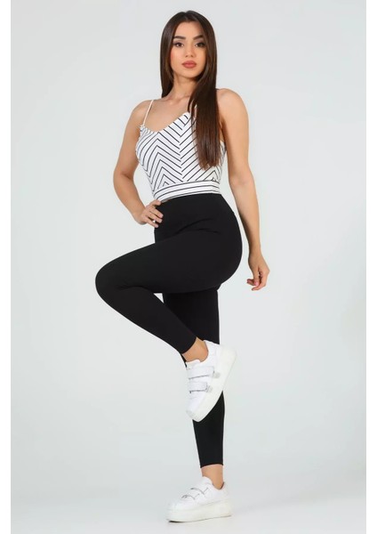 Kadın Yüksek Bel Likralı Tayt P-00006408 indirimleri