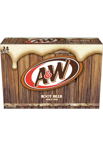 Root Beer Soda Pop 24 Adet