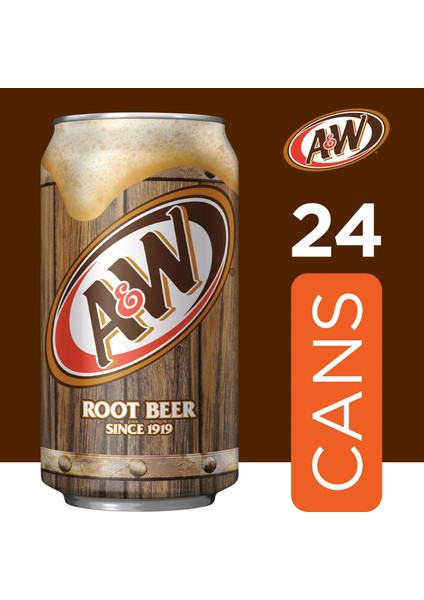 Root Beer Soda Pop 24 Adet