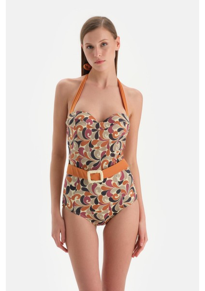 Kahverengi Straplez Kaplı Bikini Mayo indirimleri