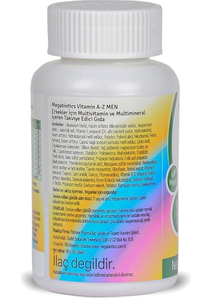 Vitamin A-Z Men