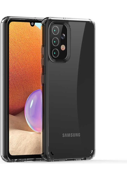 Samsung Galaxy A32 4g Kılıf Akav Coss Kapak-Renksiz