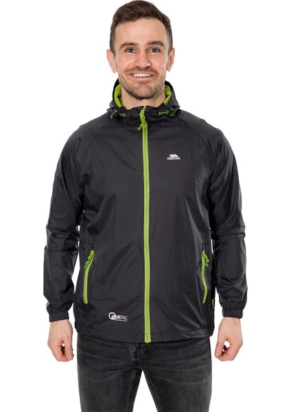 Qikpac Jacket - Unisex Packaway Unisex Yeşil Yağmurluk fırsatları