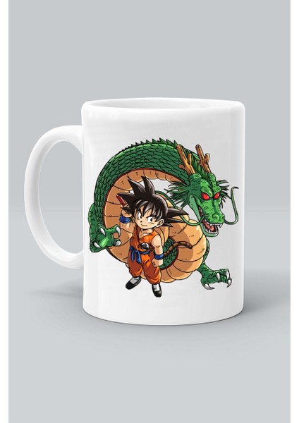 Dragon Son Goku Doragon Ball Z Karakter Anime Beyaz Kupa Bardak