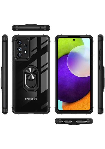 Samsung Galaxy A32 4g Kılıf Akav Mola Kapak-Kırmızı