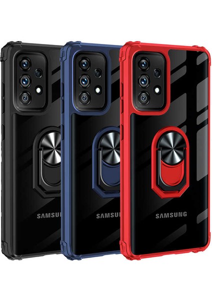 Samsung Galaxy A32 4g Kılıf Akav Mola Kapak-Kırmızı