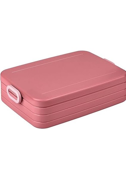 - Yemek Kutusu Take A Break Large - Bölmeli Beslenme Kutusu - 8 Adede Kadar Tereyağı Ekmeği Için Uygundur - 1500 ml - Canlı Mauve modelleri