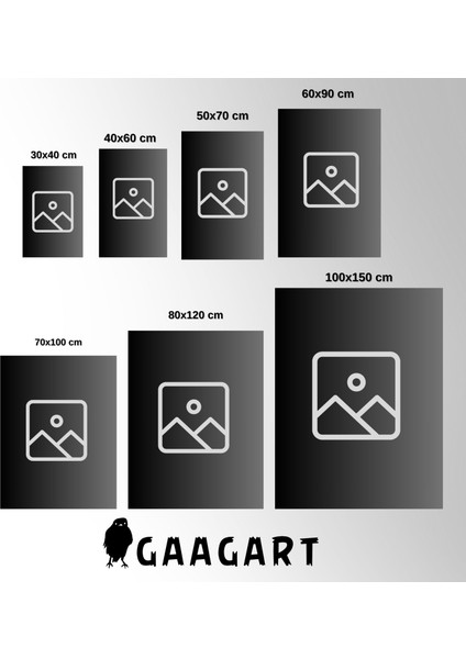 Tekli Dikey Kanvas Duvar Tablosu Yağlı Boya Görünümlü Sarı Fil fırsatları