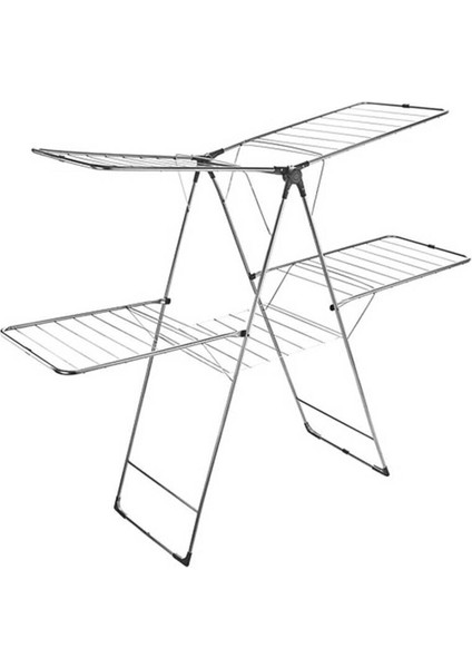 Bravo Iki Katlı Kurutmalık Gri