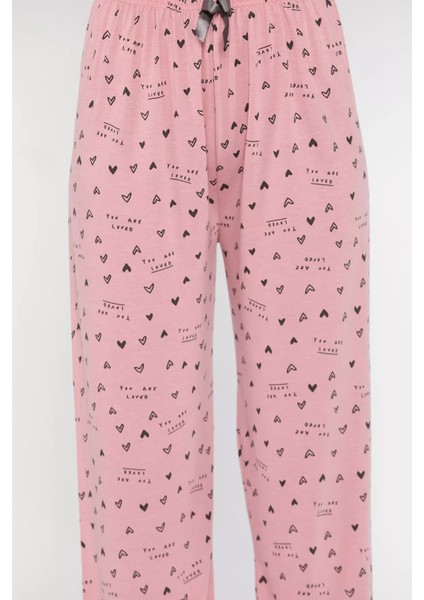 Kadın Desenli Pijama Altı P-00012720