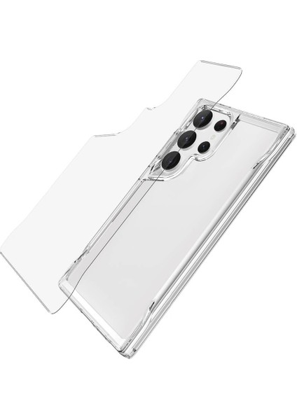 Samsung Galaxy S24 Ultra Kılıf Akav T-Max Kapak-Renksiz