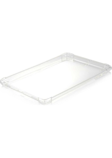 Apple iPad Mini 5. Nesil - Uyumlu Uyumlu Zore Tablet Nitro Anti Shock Silikon Kapak-Renksiz