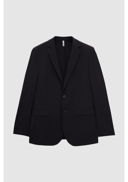 Ds Damat Slim Fit Siyah Çizgili Kumaş Ceket indirimleri