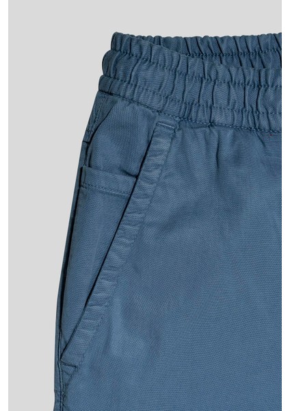 Beli Lastikli ve Kordonlu Jogger Erkek Pantolon