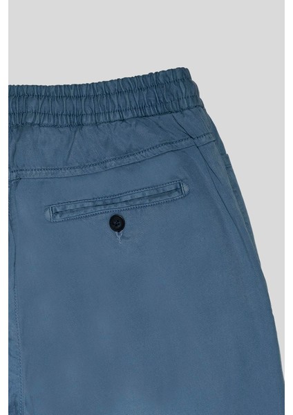 Beli Lastikli ve Kordonlu Jogger Erkek Pantolon