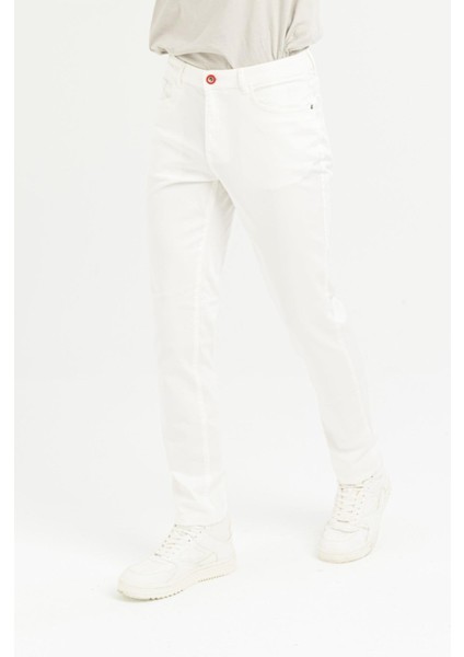 Slim Fit Beş Cep Model Erkek Pantolon
