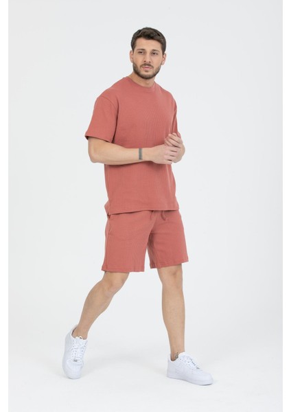 %100 Pamuk Yazlık Erkek Takım | T-Shirt ve Şort | Modern Kesim fiyatları