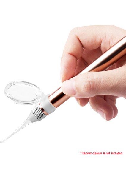 El Fenerli Kulak Temizleme Aleti Taşınabilir Büyüteç (Yurt Dışından)