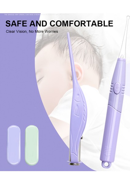 2 Adet LED Işıklı Paslanmaz Çelik Kulak Macunu Temizleme Seti (Yurt Dışından) fiyatları