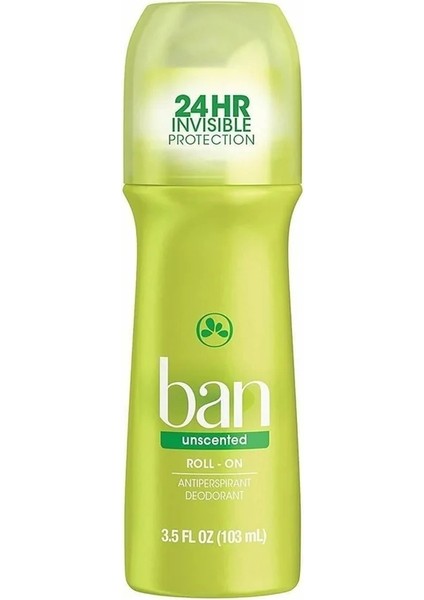 Unscented Roll-On Deodorant 103 Gr.