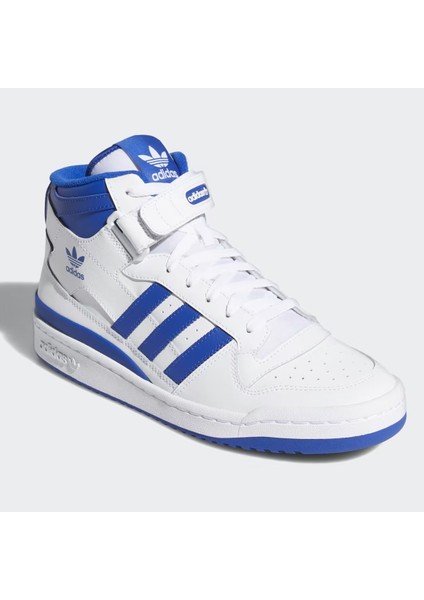 Forum Mid Leather Sneaker Bilekli Beyaz Mavi Günlük Spor Ayakkabı modelleri