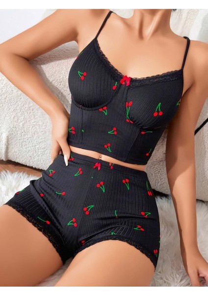 Kadın Kaliteli Penye Pijama, Kadın Ev Giyim, Kadın Şort Atlet Gecelik