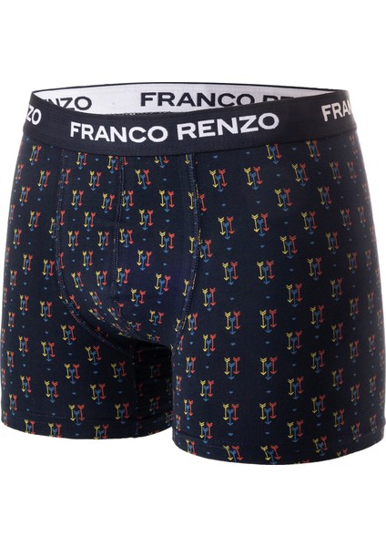 Erkek 6'lı Lüx Kutulu Pamuklu ve Likralı Desenli Boxer fırsatları