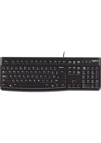 K120 920-002505 USB Kablolu Standart Q Ingilizce Klavye